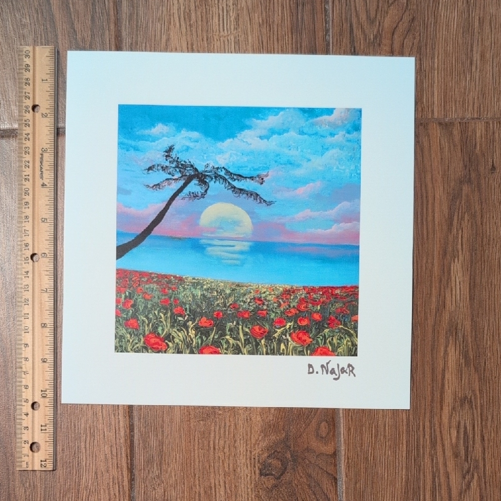 David Najar Sounds Of Love Art Print